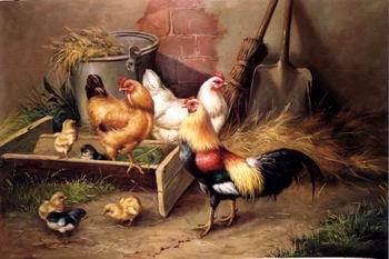 unknow artist Cocks 118 Germany oil painting art